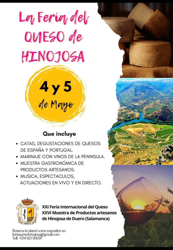 Cartaz da Feira do Queijo Hinojosa