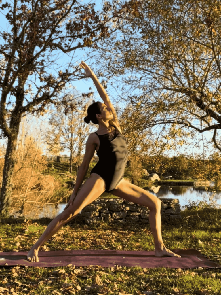 yoga teacher camping arribes del duero