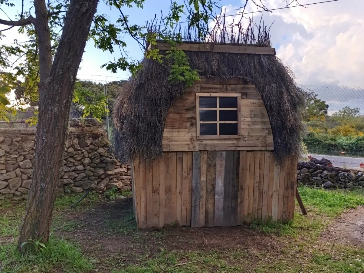 cabaña de madera