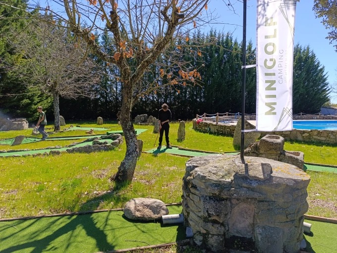 minigolf del camping arribes del duero